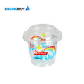 plastic PP 10oz ice cream cup with PET lid